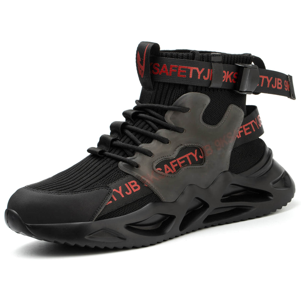 QD Comfortable Steel Toe Work Shoes