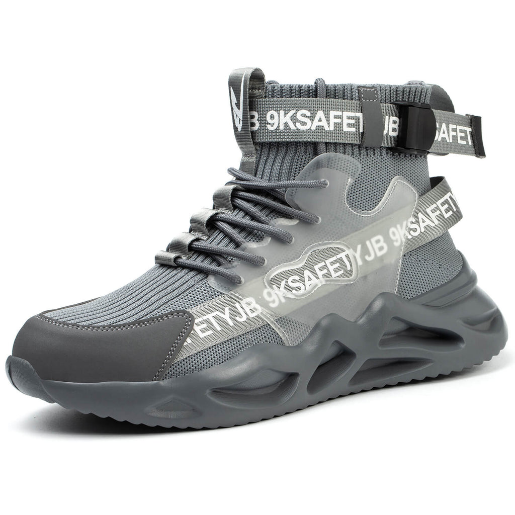 QD Comfortable Steel Toe Work Shoes