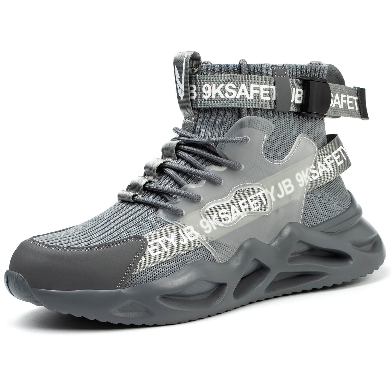 QD Comfortable Steel Toe Work Shoes