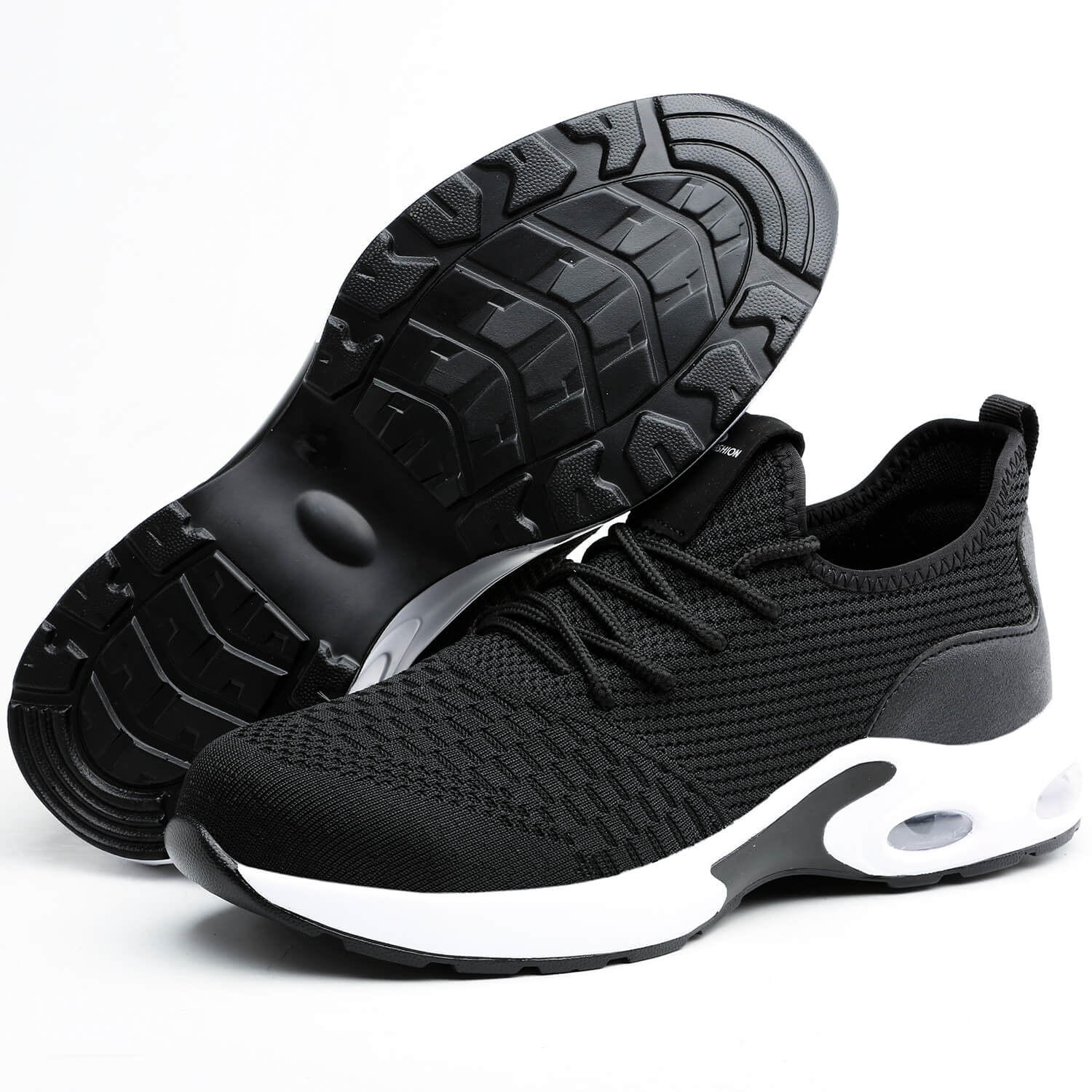 QD Steel Toe Lightweight Athletic Work Shoes