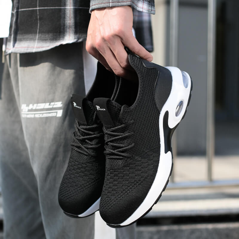 QD Steel Toe Lightweight Athletic Work Shoes