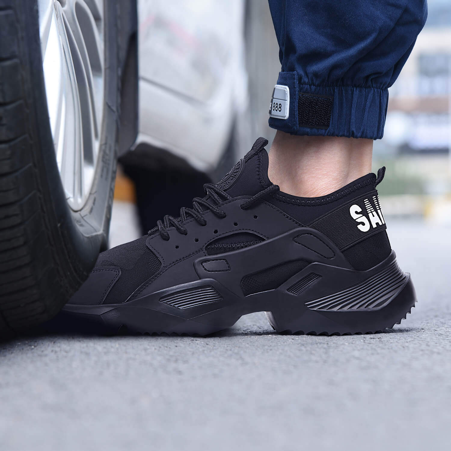 QD Steel Toe Lightweight Work Sneakers