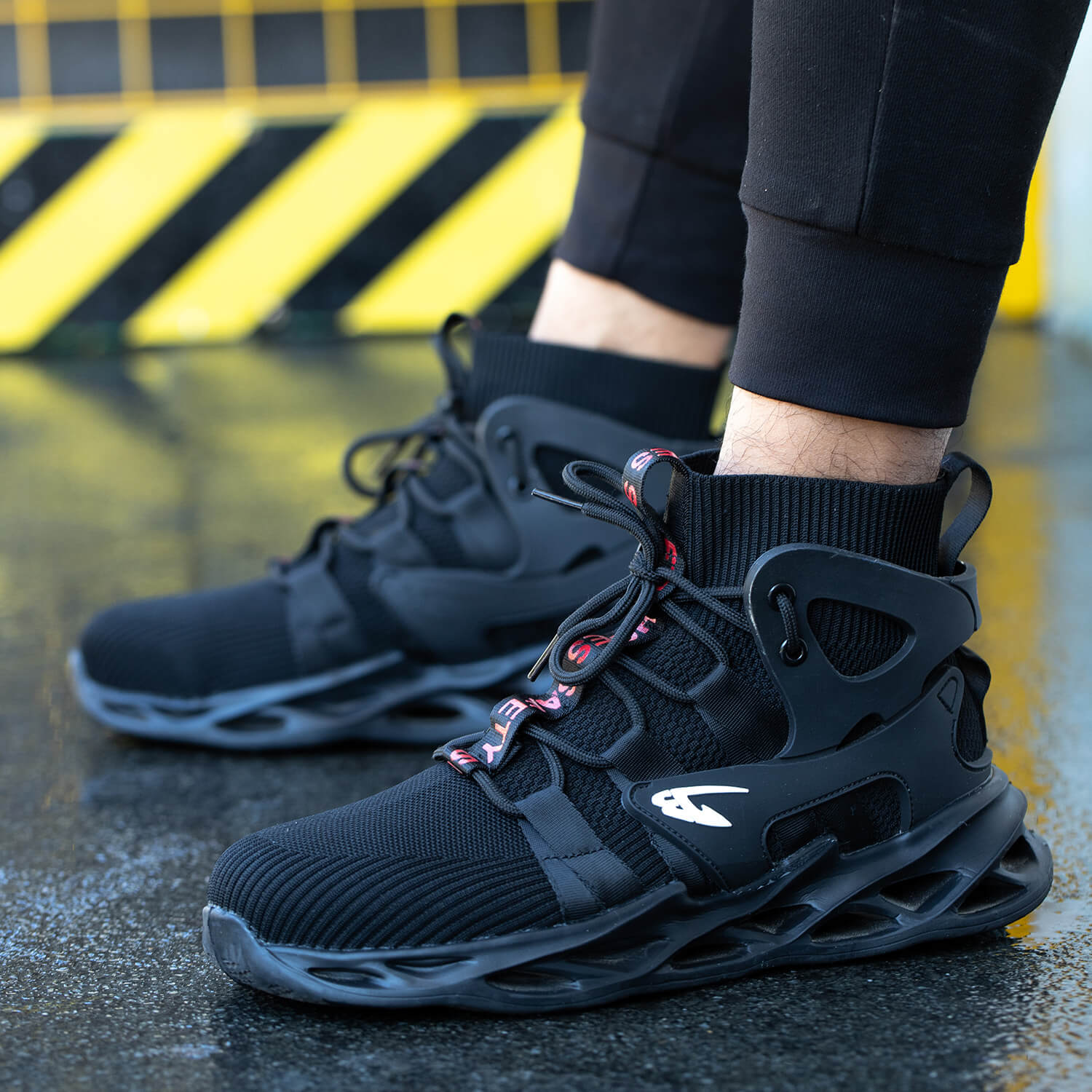 QD Comfortable Steel Toe Safety Shoes