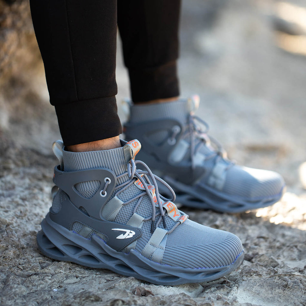 QD Comfortable Steel Toe Safety Shoes