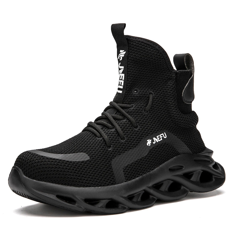 QD Comfortable Lightweight Steel Toe Shoes