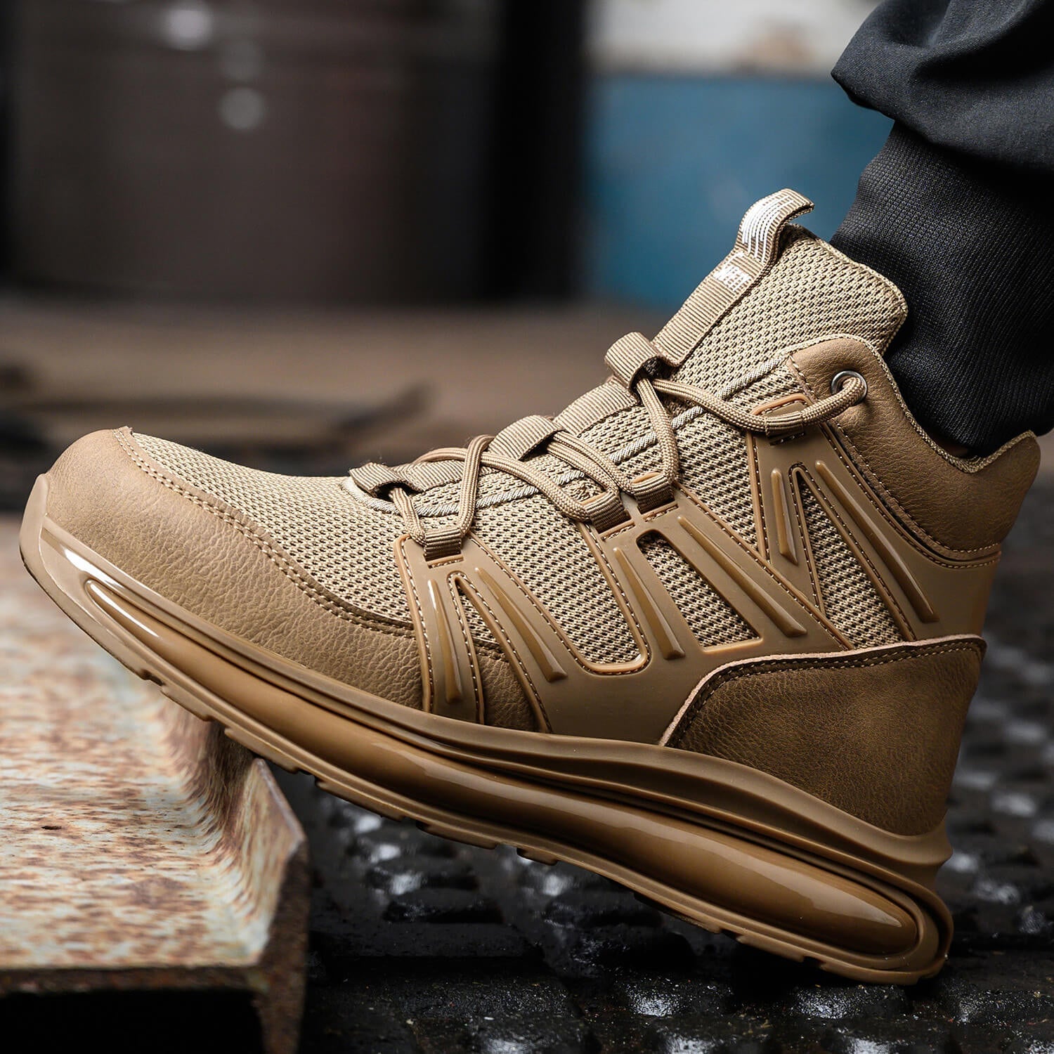 QD 6" Steel Toe Breathable Work Boots