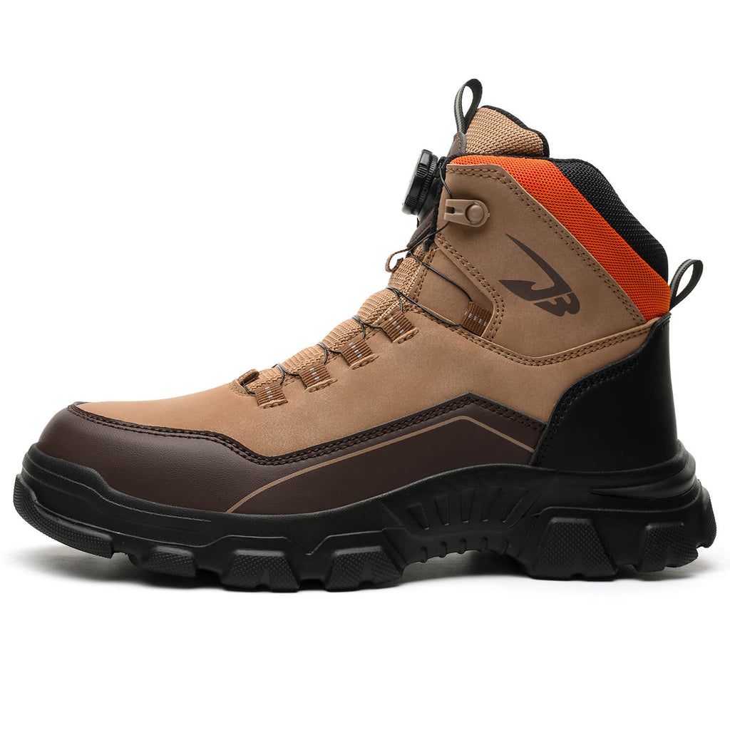 QD 6" Knob-Lacing Lightweight Steel Toe Boots