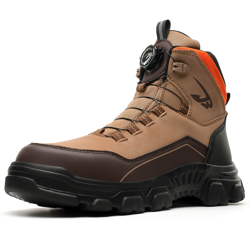 QD 6" Knob-Lacing Lightweight Steel Toe Boots