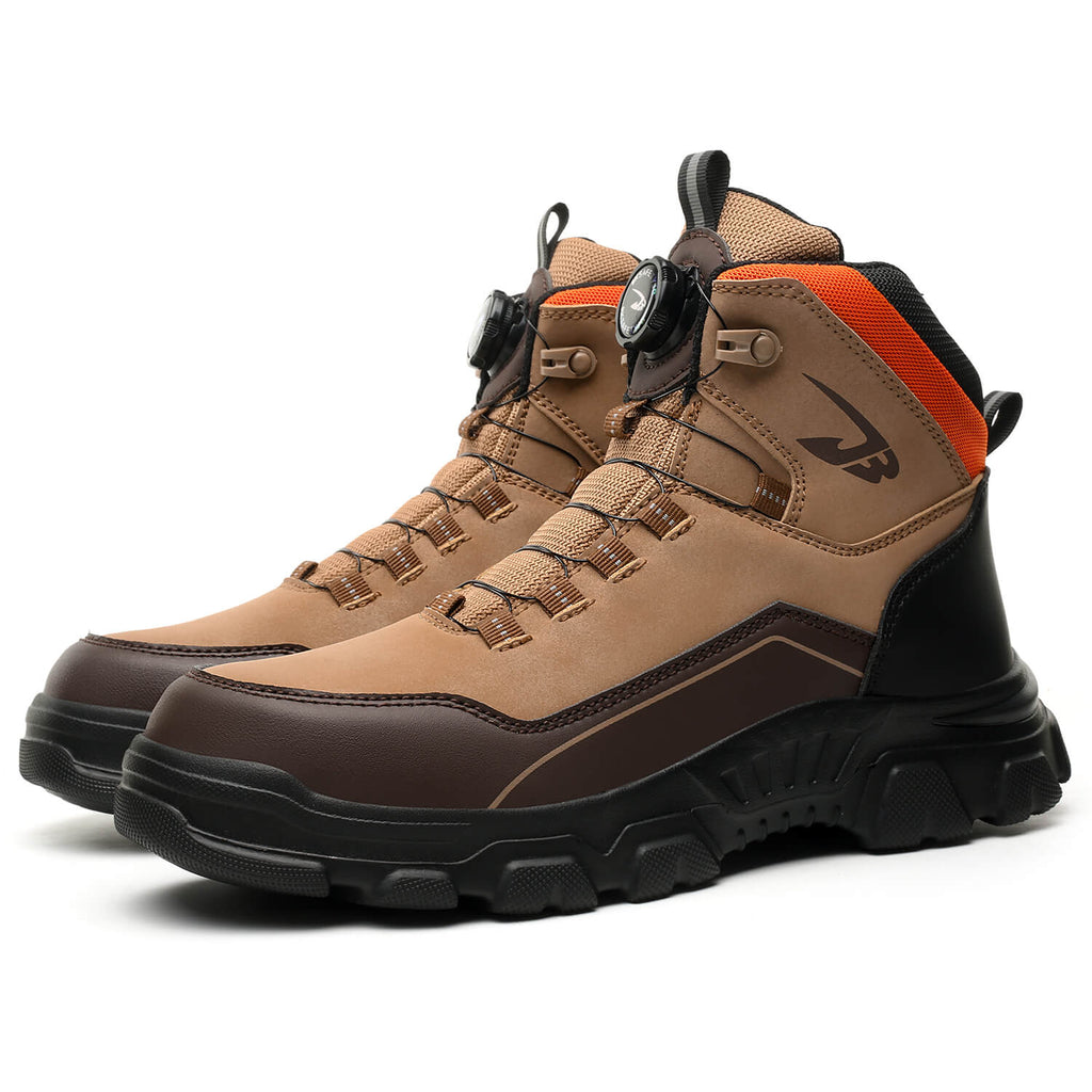 QD 6" Knob-Lacing Lightweight Steel Toe Boots