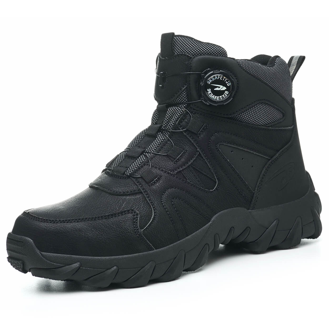 QD 6" Knob-Lacing Non-Slip Steel Toe Boots