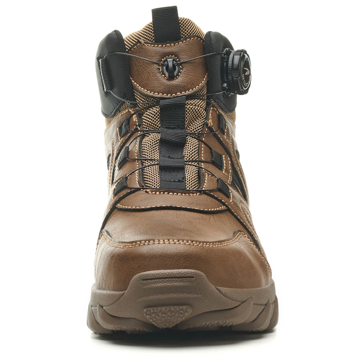 QD 6" Knob-Lacing Non-Slip Steel Toe Boots