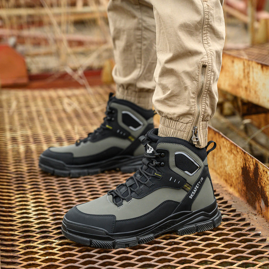 QD 6" Lightweight Steel Toe Work Boots