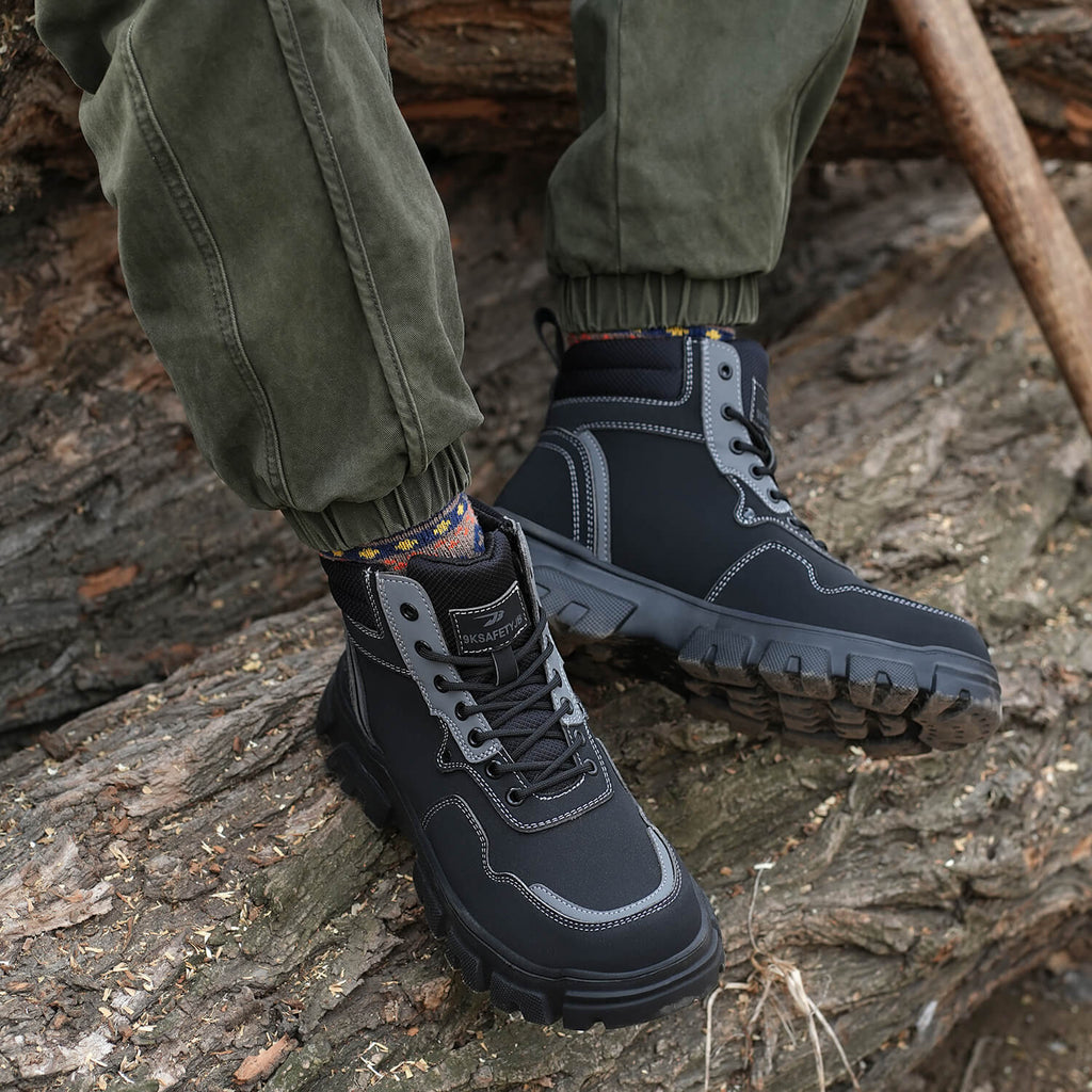 QD 6" Lightweight Waterproof Steel Toe Boots