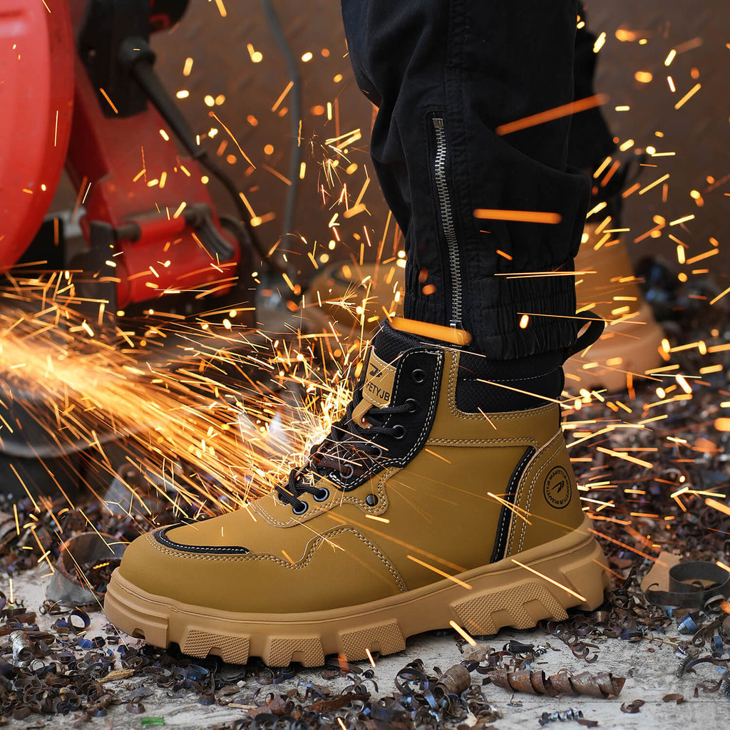 QD 6" Lightweight Waterproof Steel Toe Boots