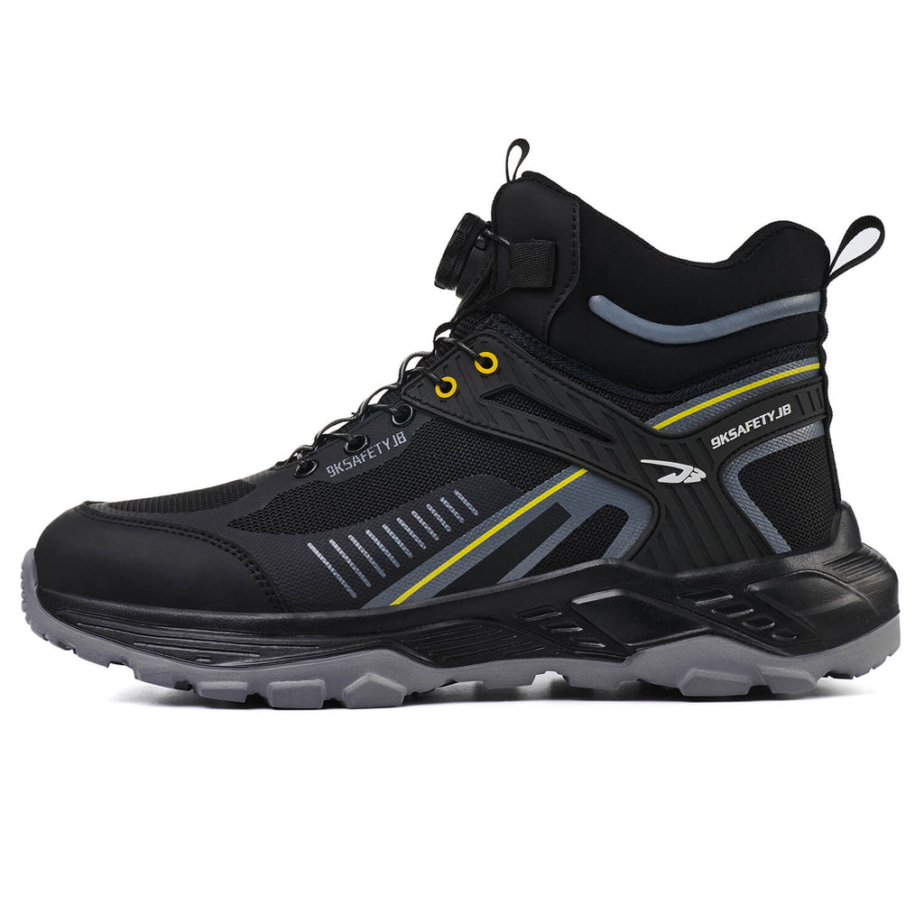 QD 6" Steel Toe Knob-Lacing Comfortable Work Boots