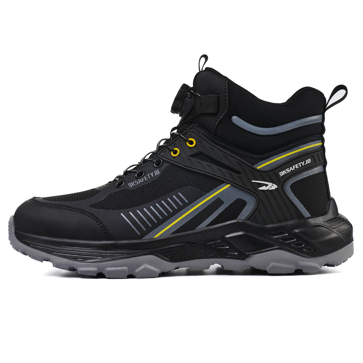 QD 6" Steel Toe Knob-Lacing Comfortable Work Boots