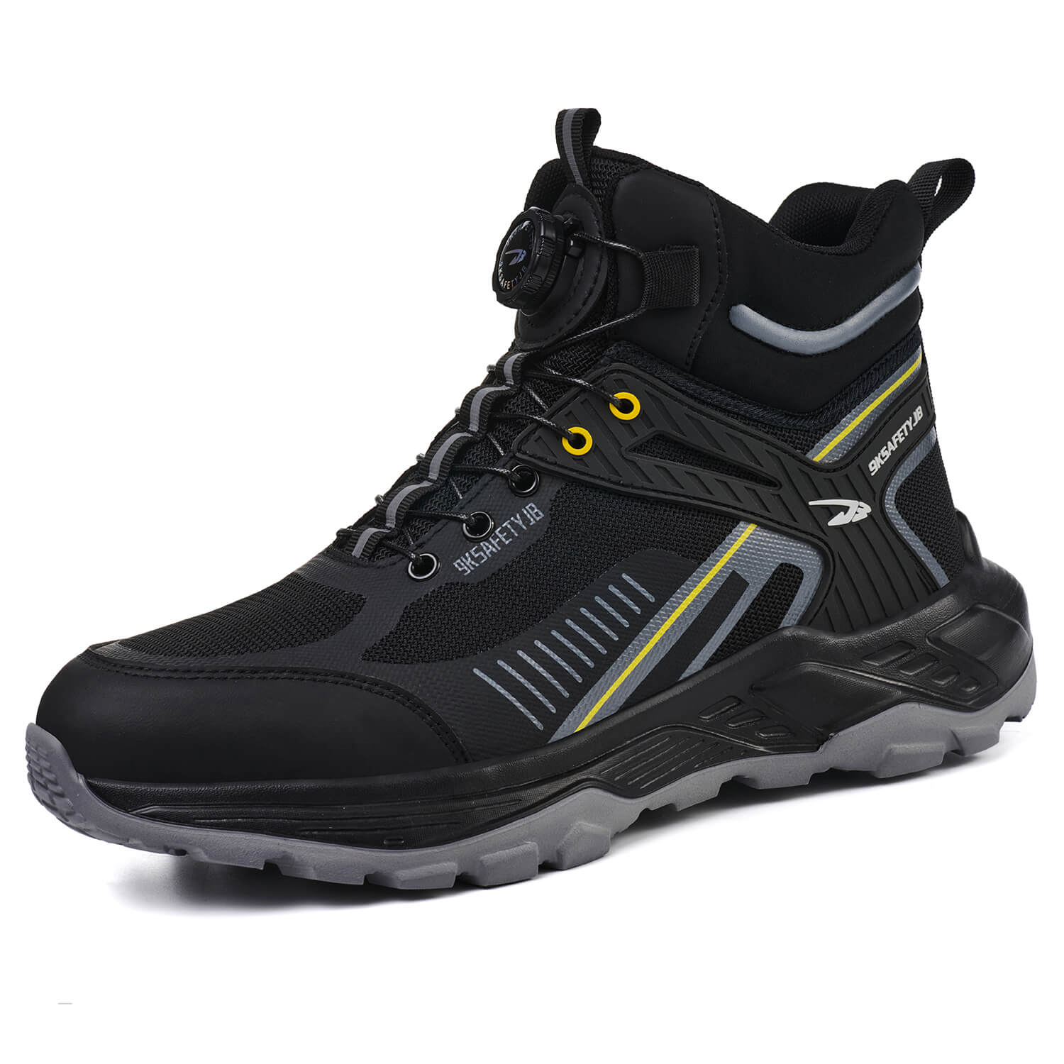 QD 6" Steel Toe Knob-Lacing Comfortable Work Boots