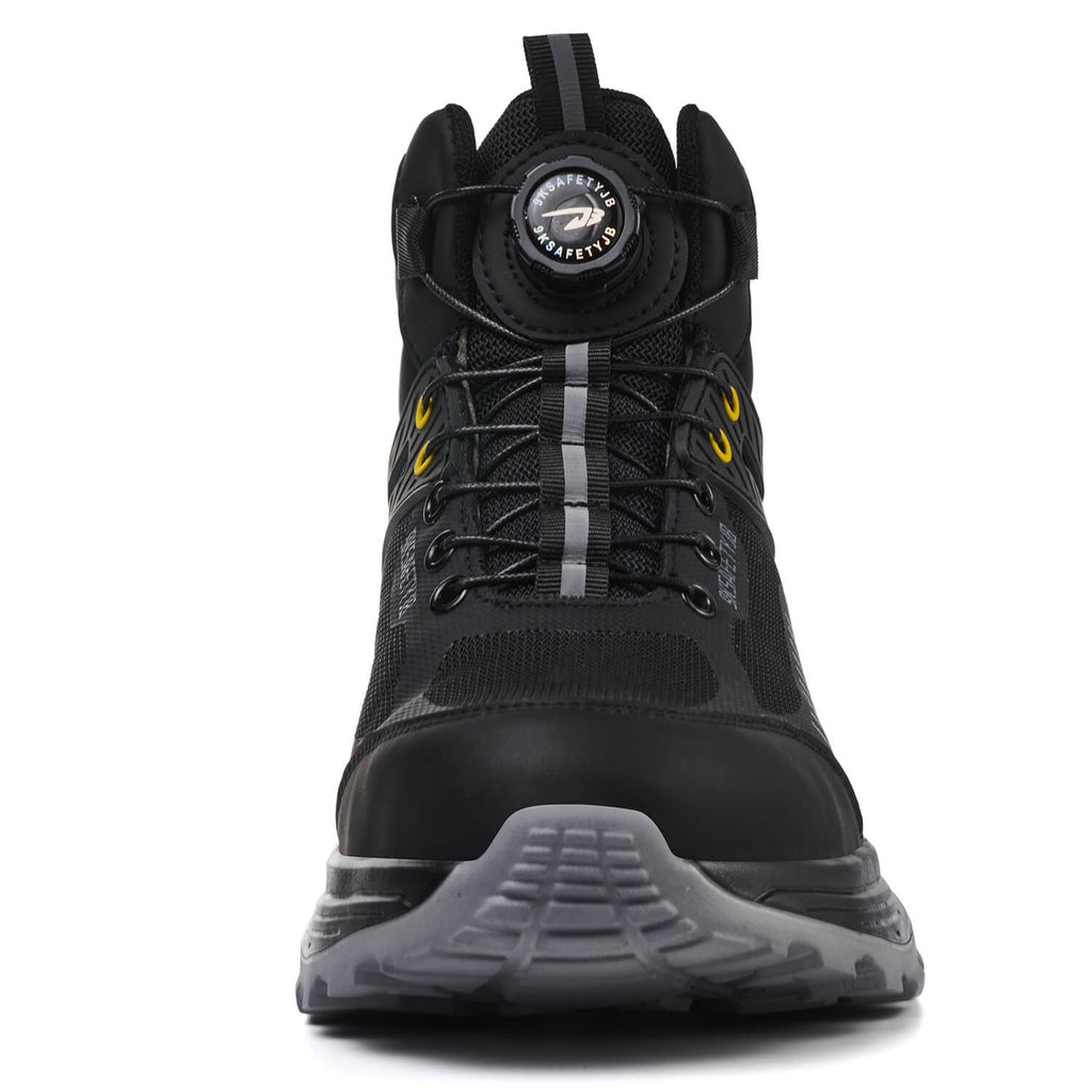 QD 6" Steel Toe Knob-Lacing Comfortable Work Boots