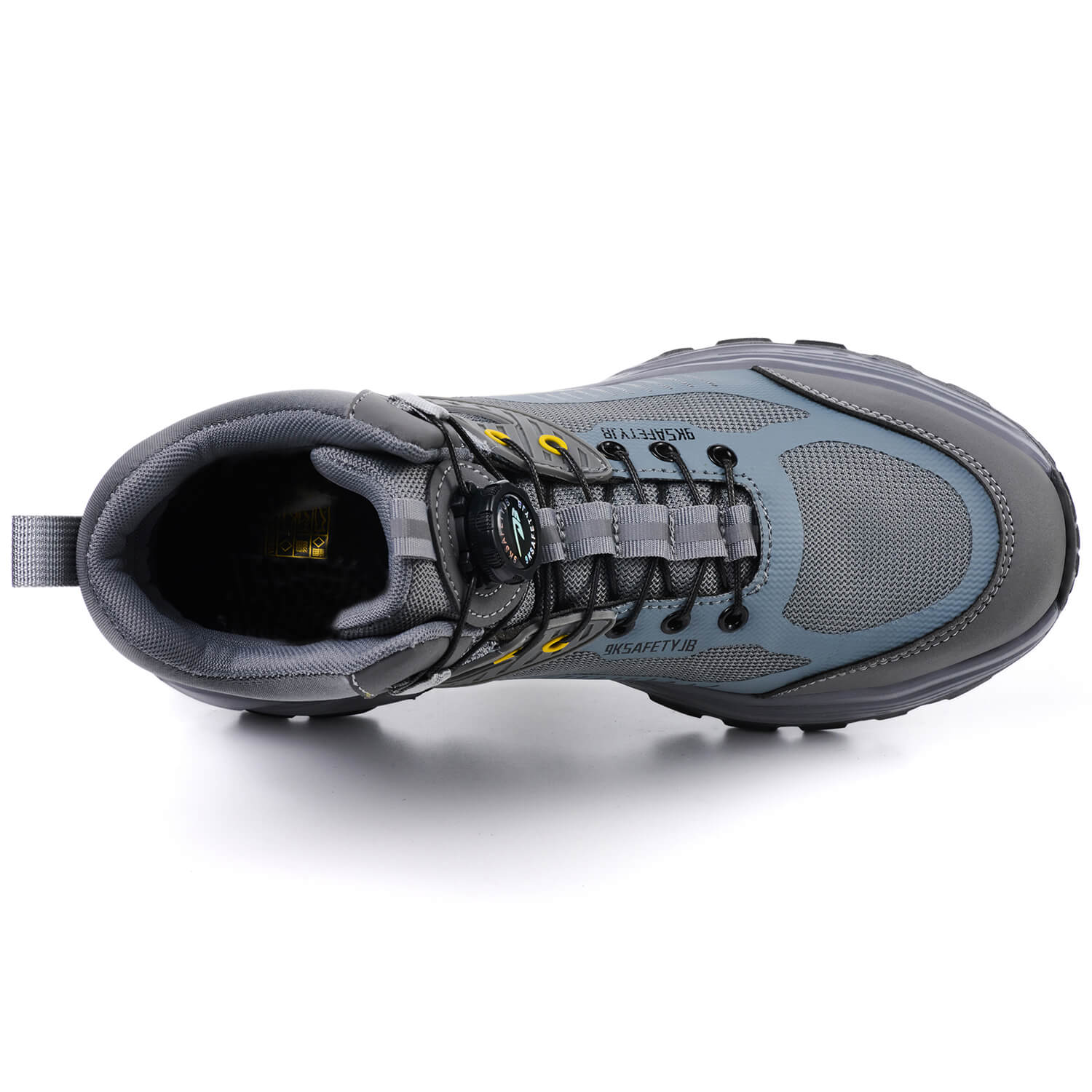 QD 6" Steel Toe Knob-Lacing Comfortable Work Boots