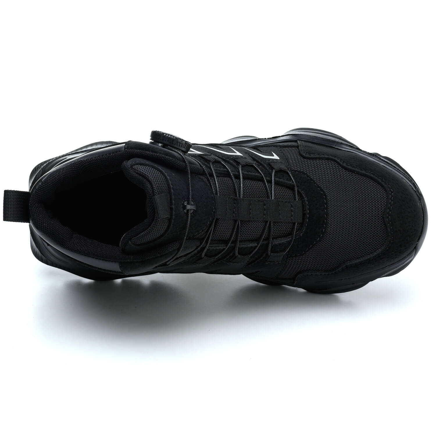 QD Steel Toe Knob-Lacing Lightweight Work Boots