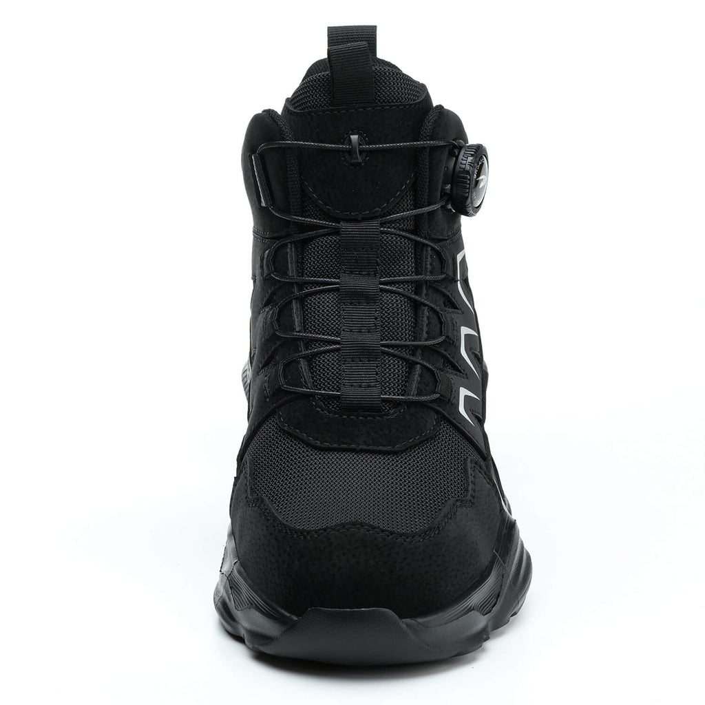 QD Steel Toe Knob-Lacing Lightweight Work Boots