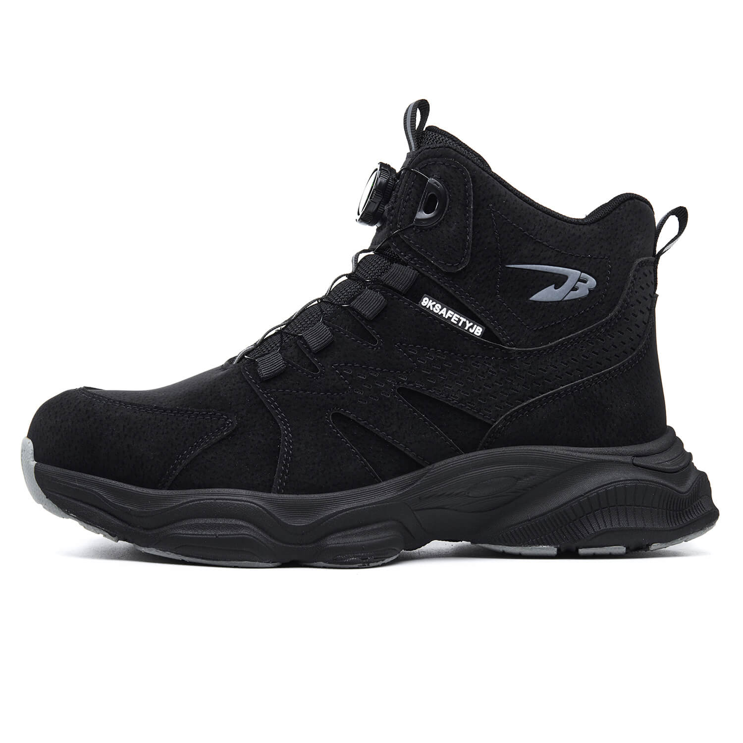 QD 6" Steel Toe Knob-Lacing Non Slip Work Boots