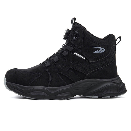 QD 6" Steel Toe Knob-Lacing Non Slip Work Boots