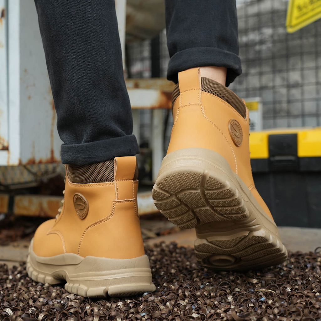 QD 6" Steel Toe Waterproof Work Boots