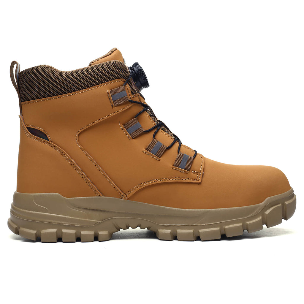 QD 6" Knob-Lacing Waterproof Steel Toe Boots