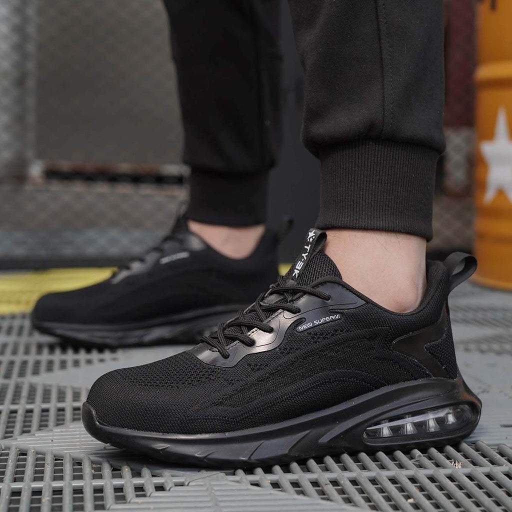 QD Air Cushion Comfortable Steel Toe Sneakers
