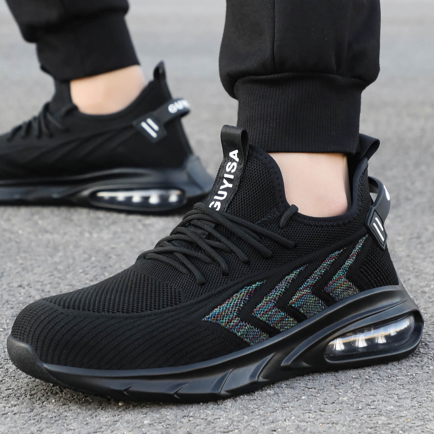 QD Air Cushion Lightweight Steel Toe Shoes