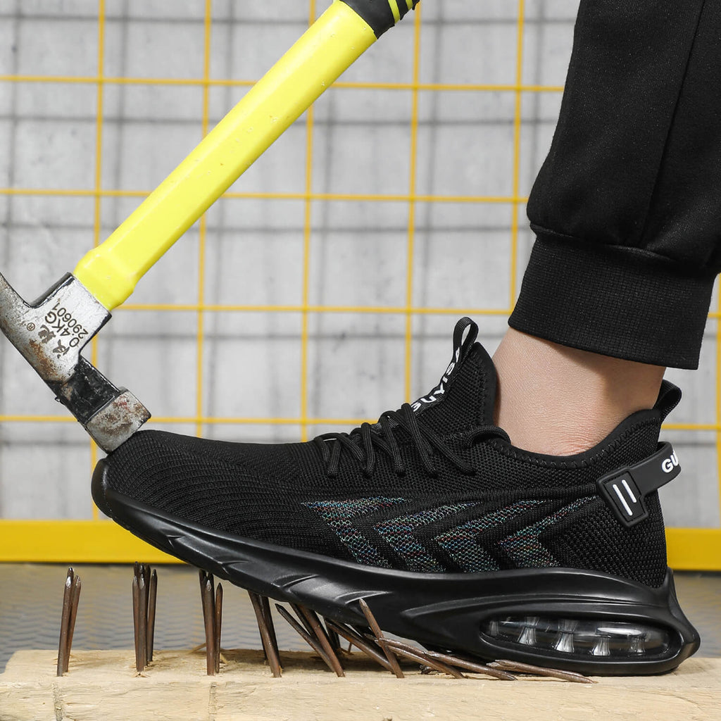 QD Air Cushion Lightweight Steel Toe Shoes