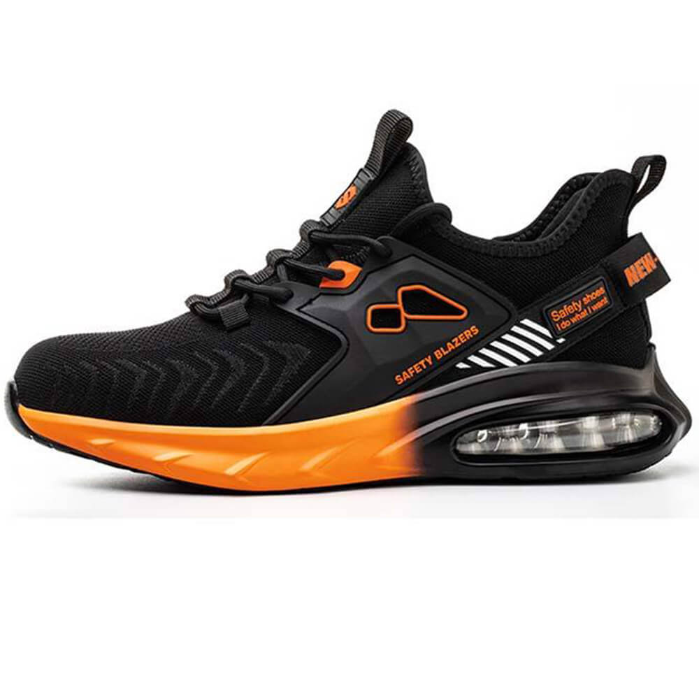 QD Air Cushion Stylish Steel Toe Sneakers