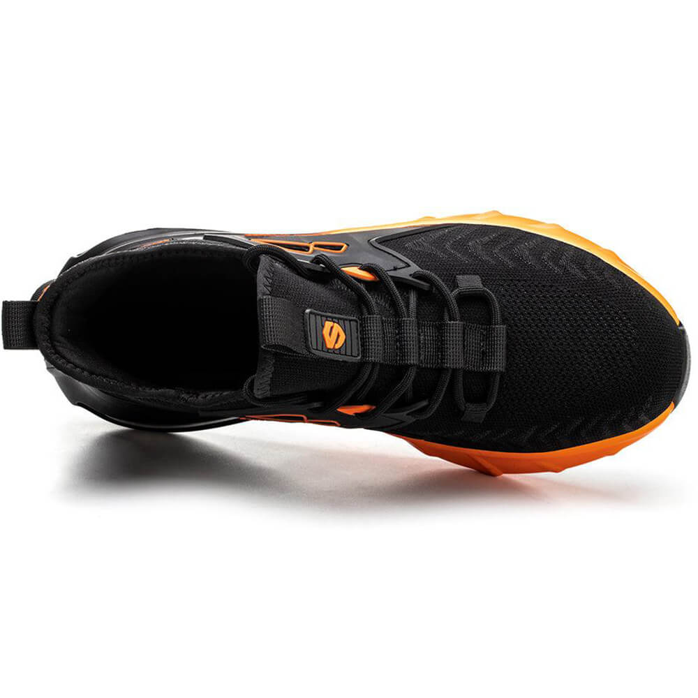 QD Air Cushion Stylish Steel Toe Sneakers