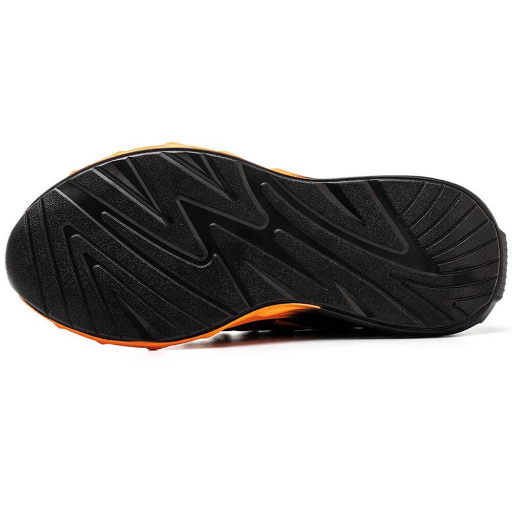 QD Air Cushion Stylish Steel Toe Sneakers