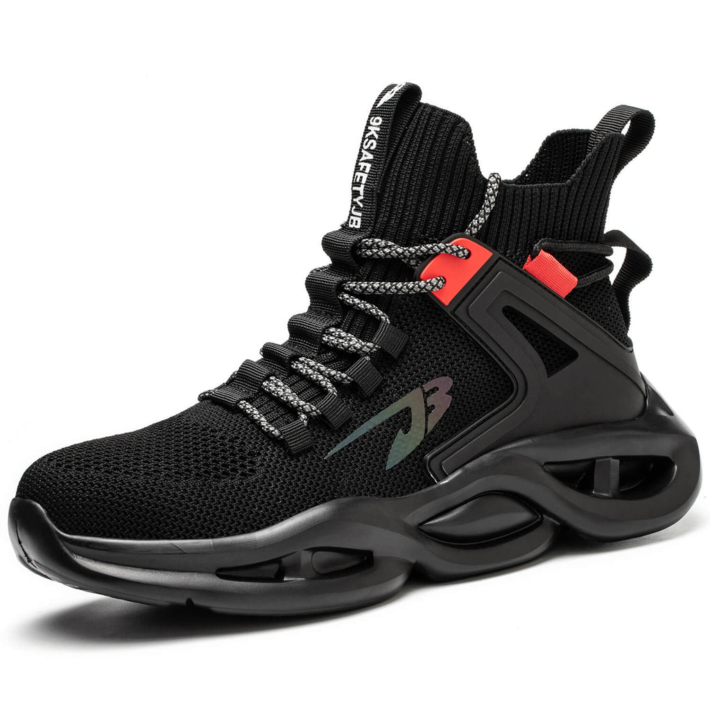 QD Comfortable High-Top Steel Toe Shoes