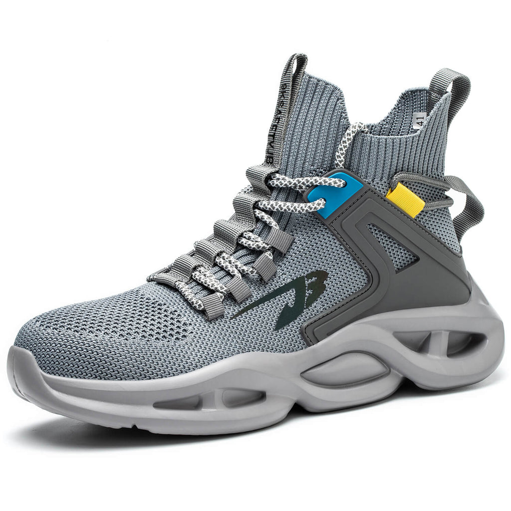 QD Comfortable High-Top Steel Toe Shoes