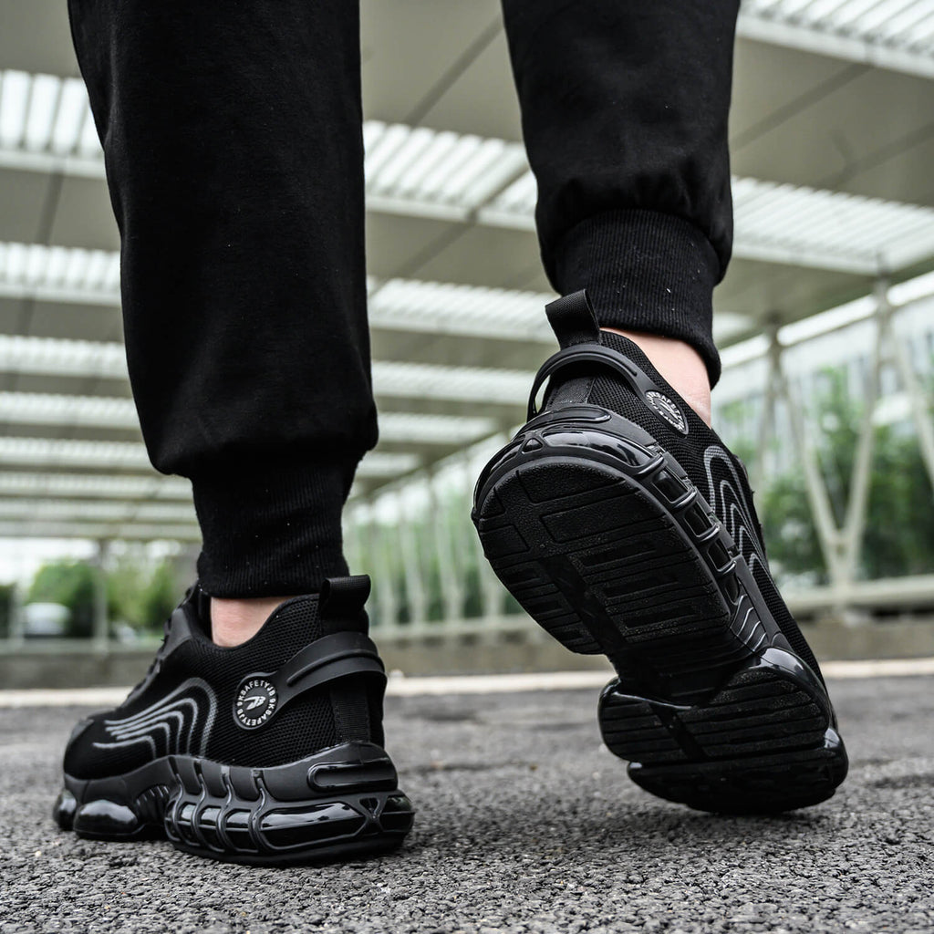 QD Knob Lacing Steel Toe Work Shoes