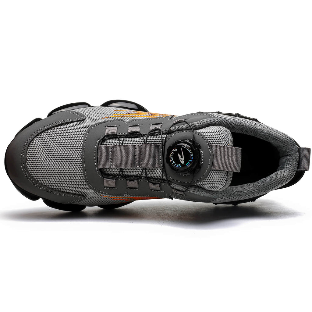 QD Knob Lacing Steel Toe Work Shoes