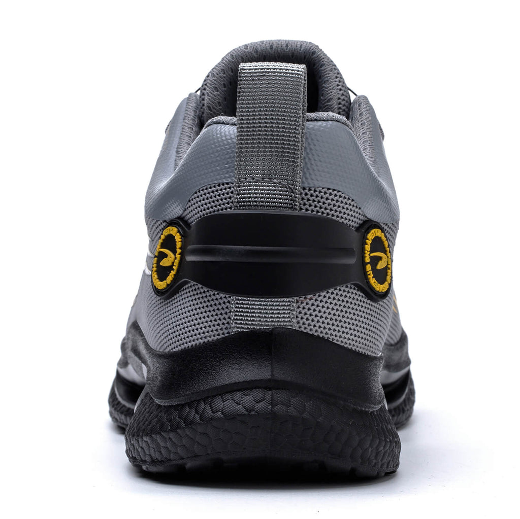 QD Knob Lacing Steel Toe Work Sneakers