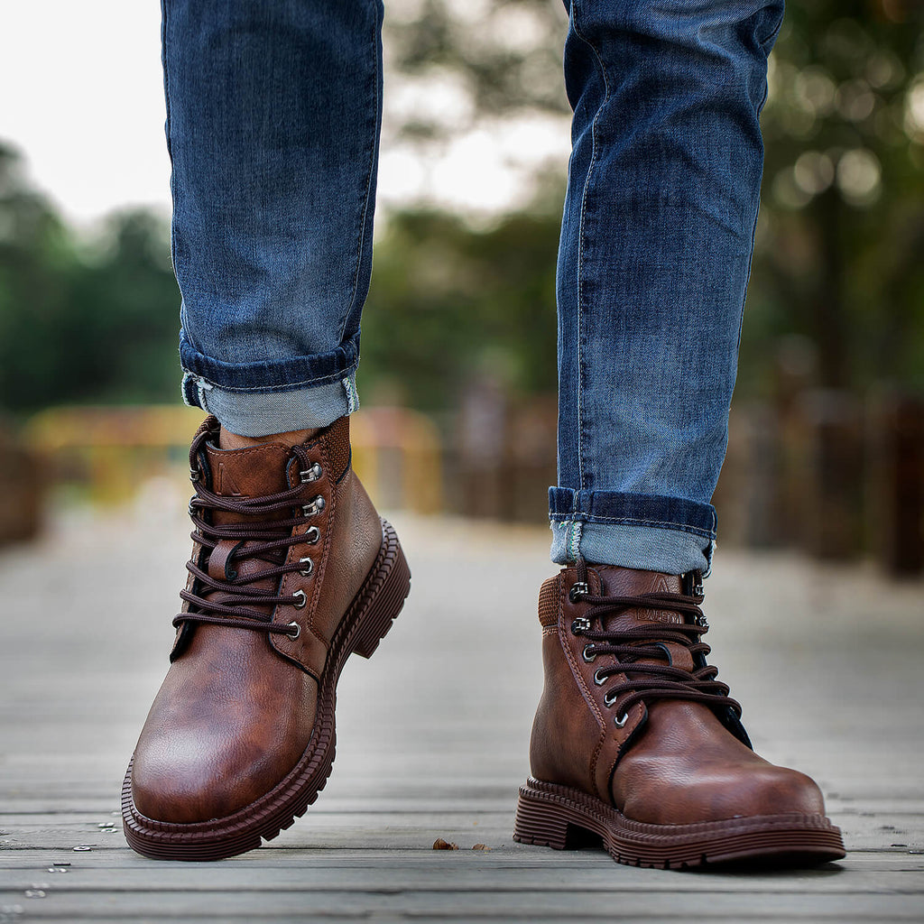 QD Non-Slip Waterproof Steel Toe Boots