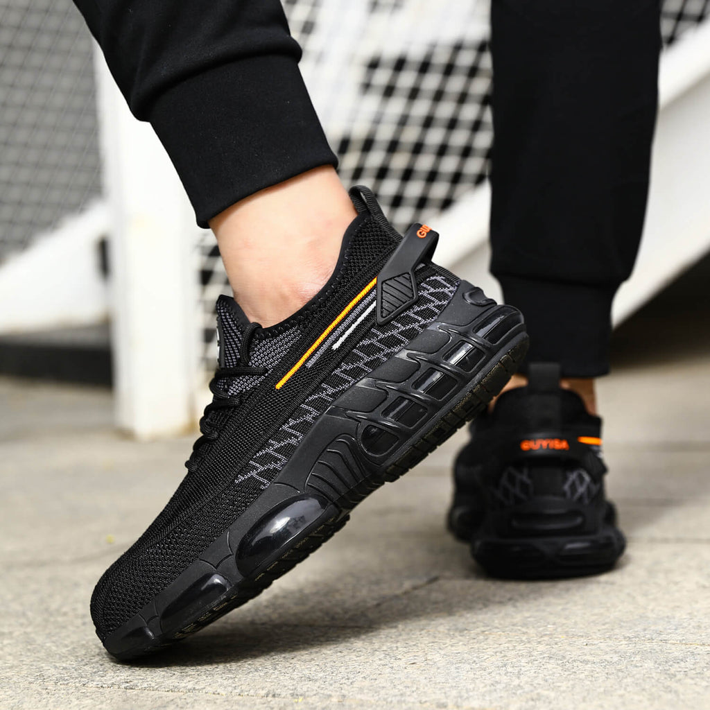 QD Steel Toe Breathable Lightweight Work Sneakers