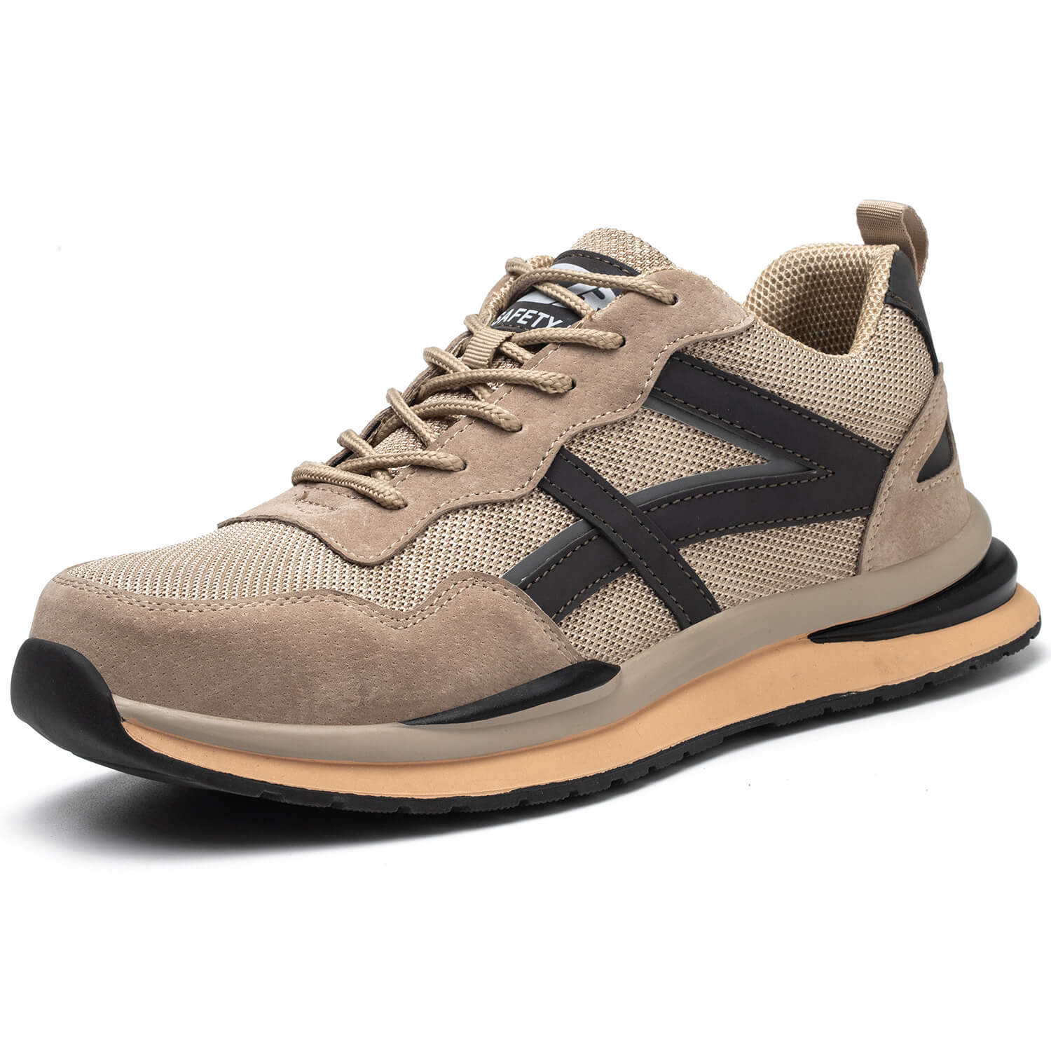 QD Steel Toe Breathable Work Shoes