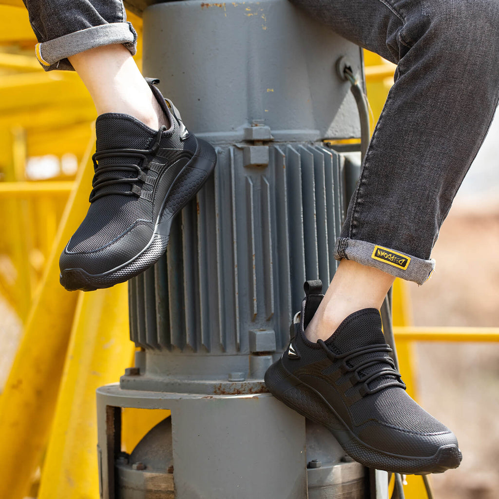 QD Steel Toe Comfortable Safety Sneakers