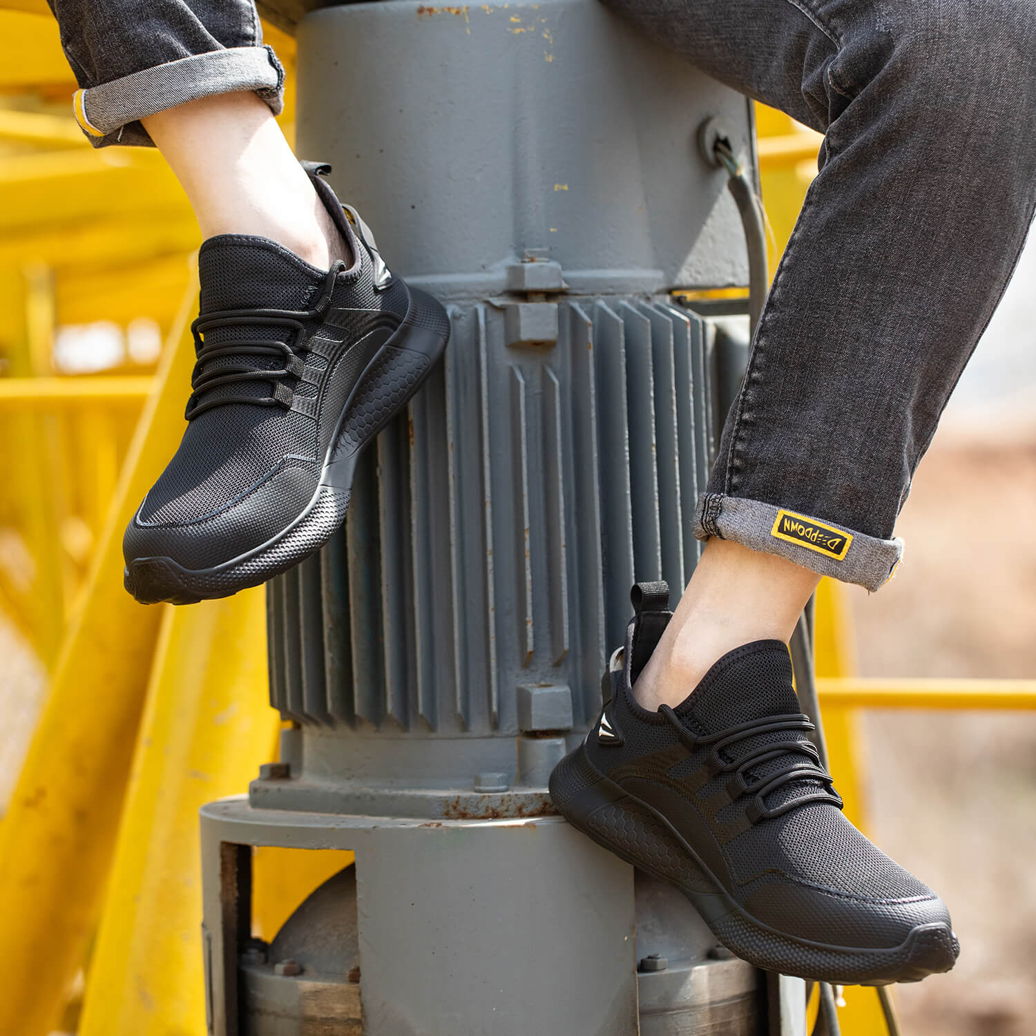 QD Steel Toe Comfortable Safety Sneakers