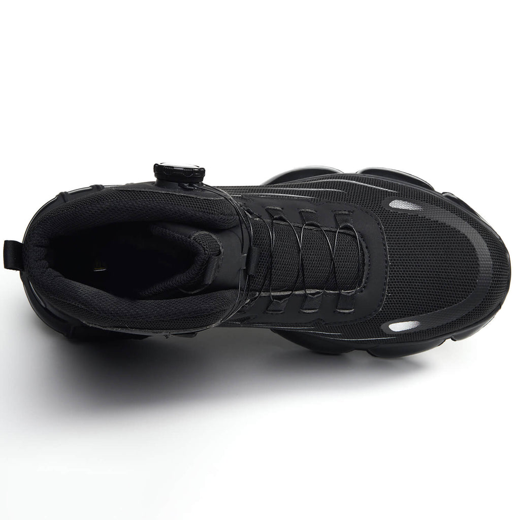 QD Steel Toe Knob-Lacing Work Safety Boots