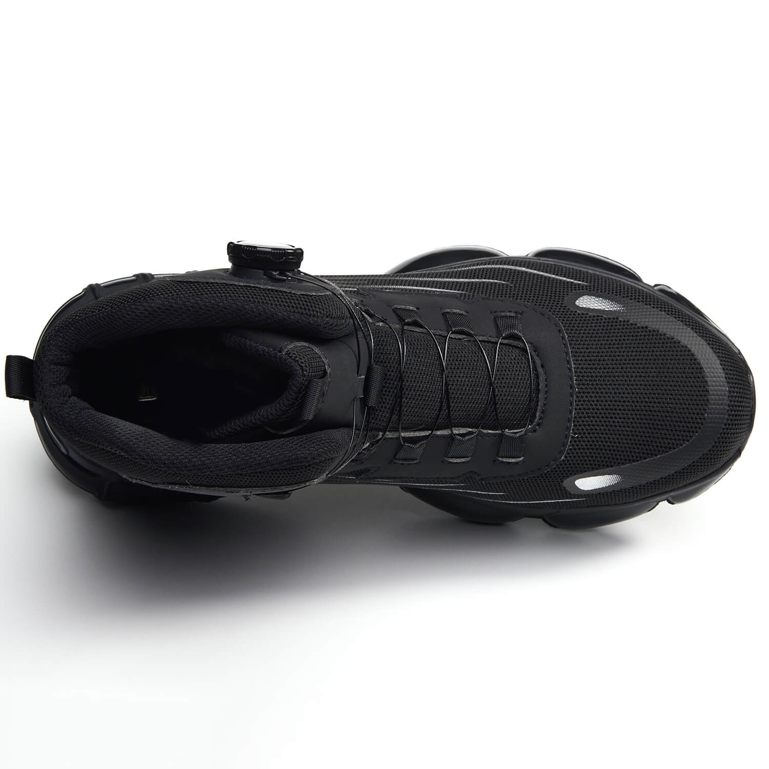 QD Steel Toe Knob-Lacing Work Safety Boots