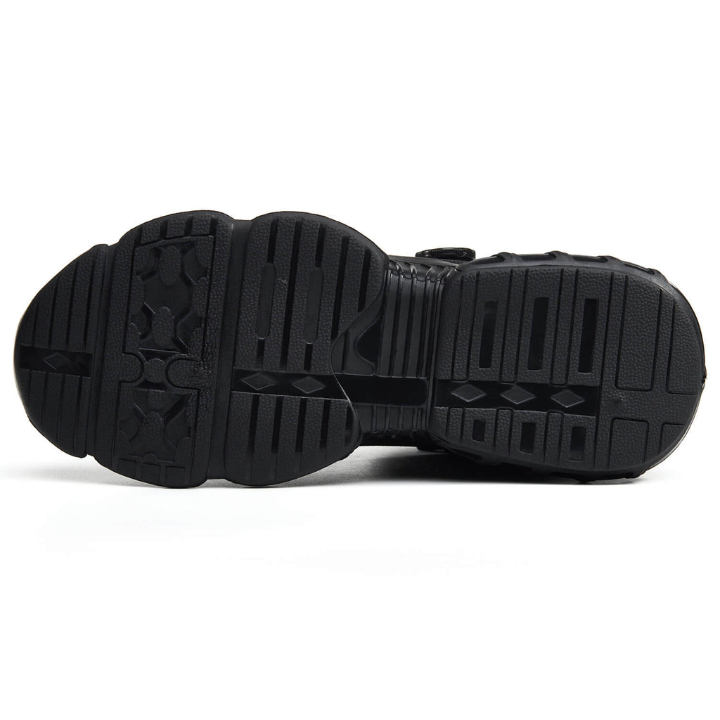 QD Steel Toe Knob-Lacing Work Safety Boots