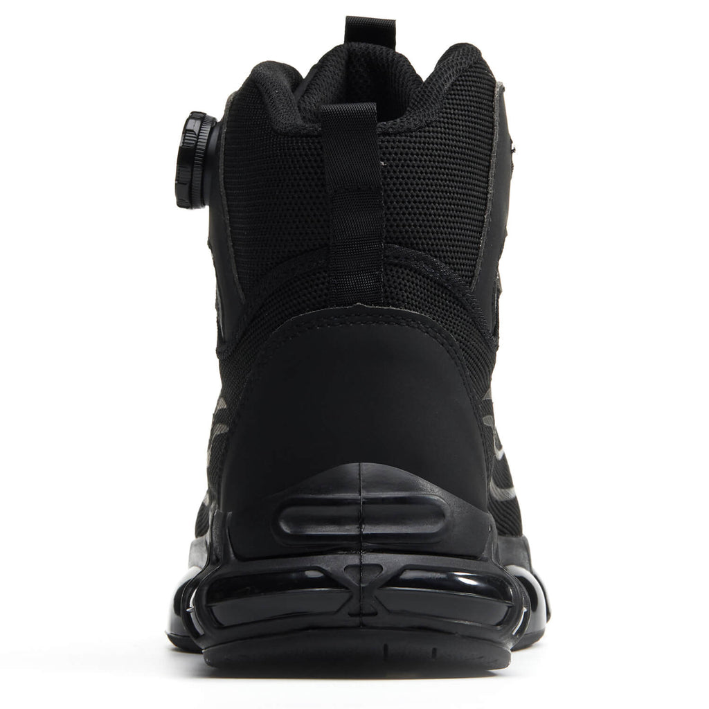 QD Steel Toe Knob-Lacing Work Safety Boots