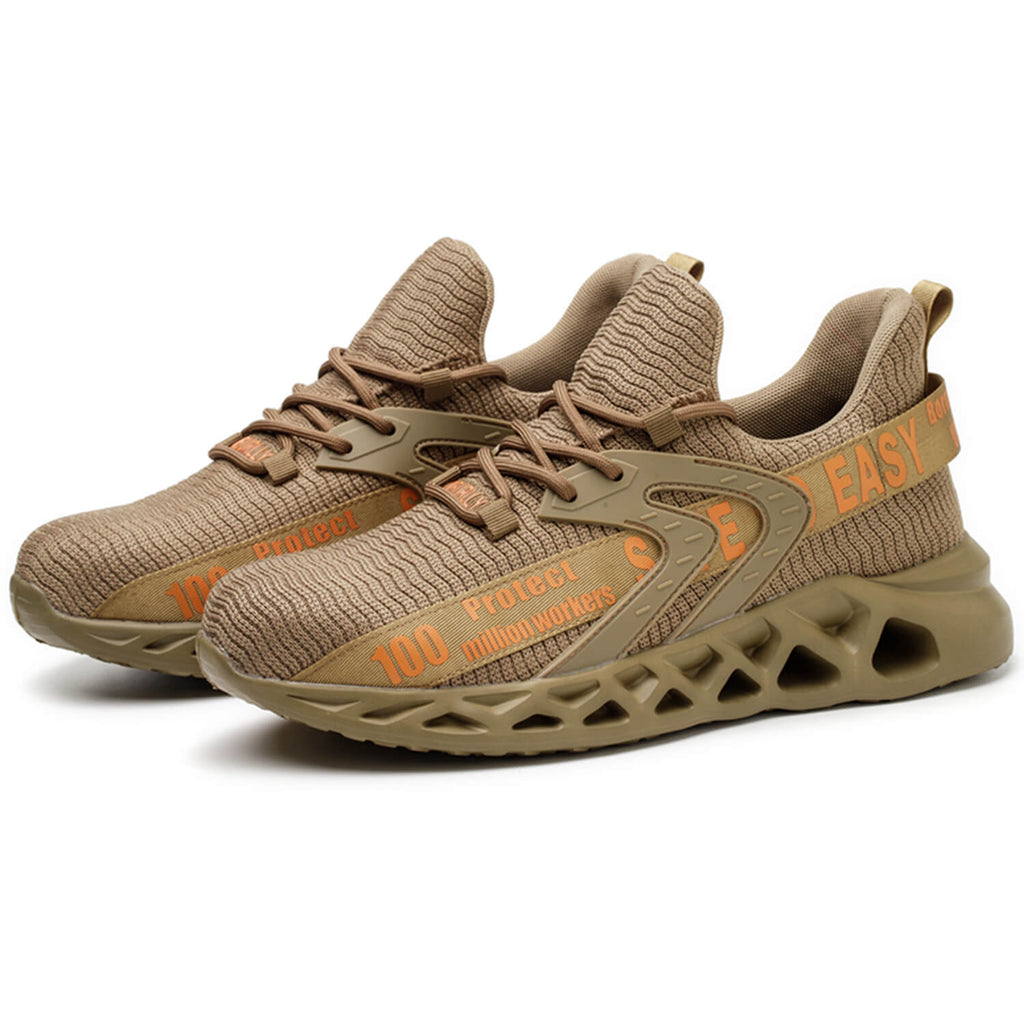 QD Steel Toe Stylish Work Sneakers